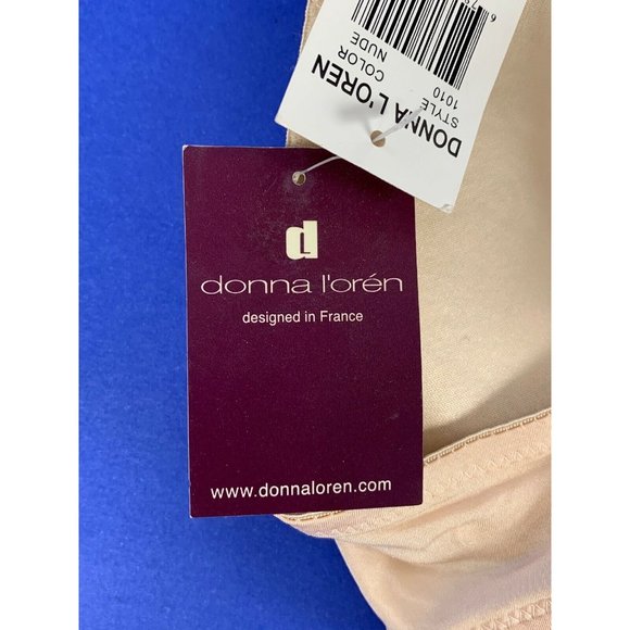 New Donna Loren Bra size 34C Nude Tan Padded - Picture 5 of 6